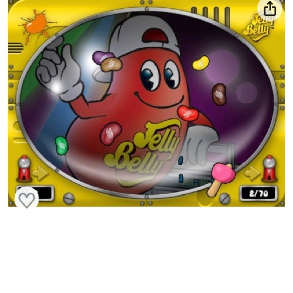 NWT-Jelly Belly Ballistic Beans - Nintendo Wii Game - Picture 2 of 5